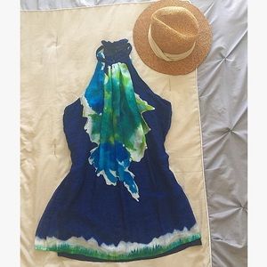 Zara Basic Floral Mini Dress